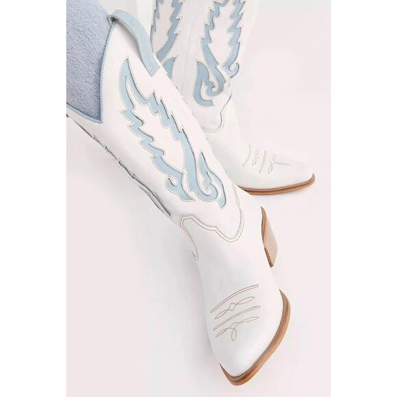 Mutma Women’s Size 8 (EU 38) Colorado Springs Western Leather Boots Game Day - Picture 1 of 9